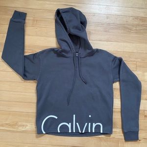 Calvin Klein crop hoodie